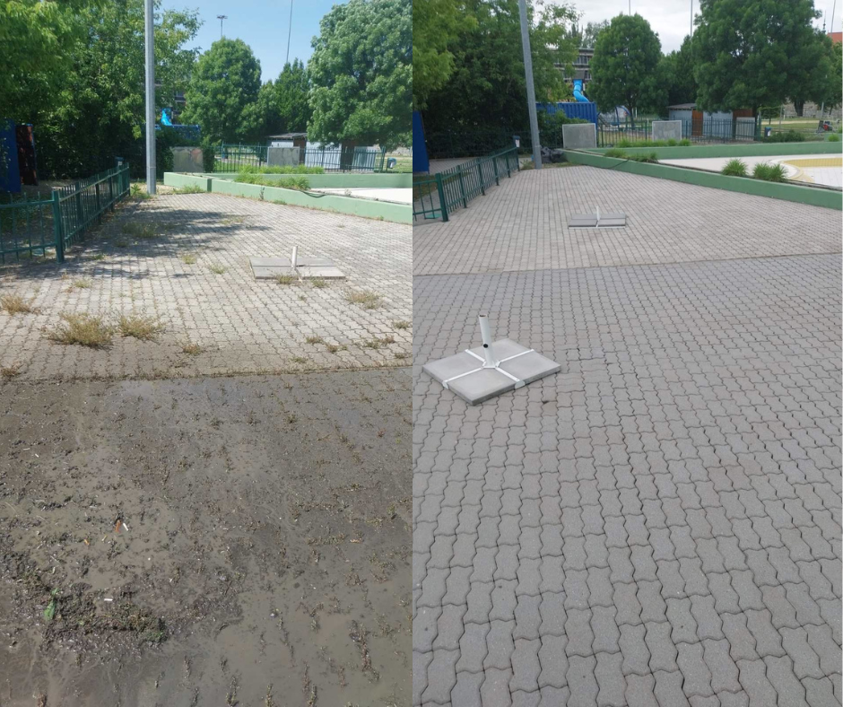 térkő tisztítás